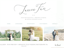 Tablet Screenshot of laurenfairphotographyblog.com
